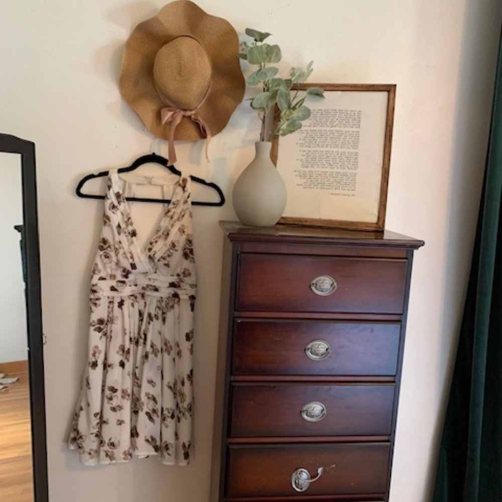 Floral Chiffon Dress